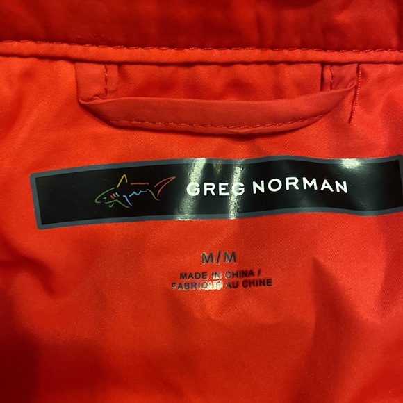 Greg Norman Man Windbreaks Shirt size M excellent condition color red - Picture 12 of 12